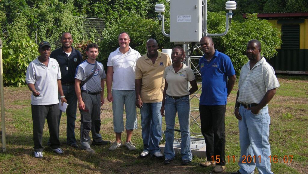 Jamaica Supply and installation of the meteorological network Nesa